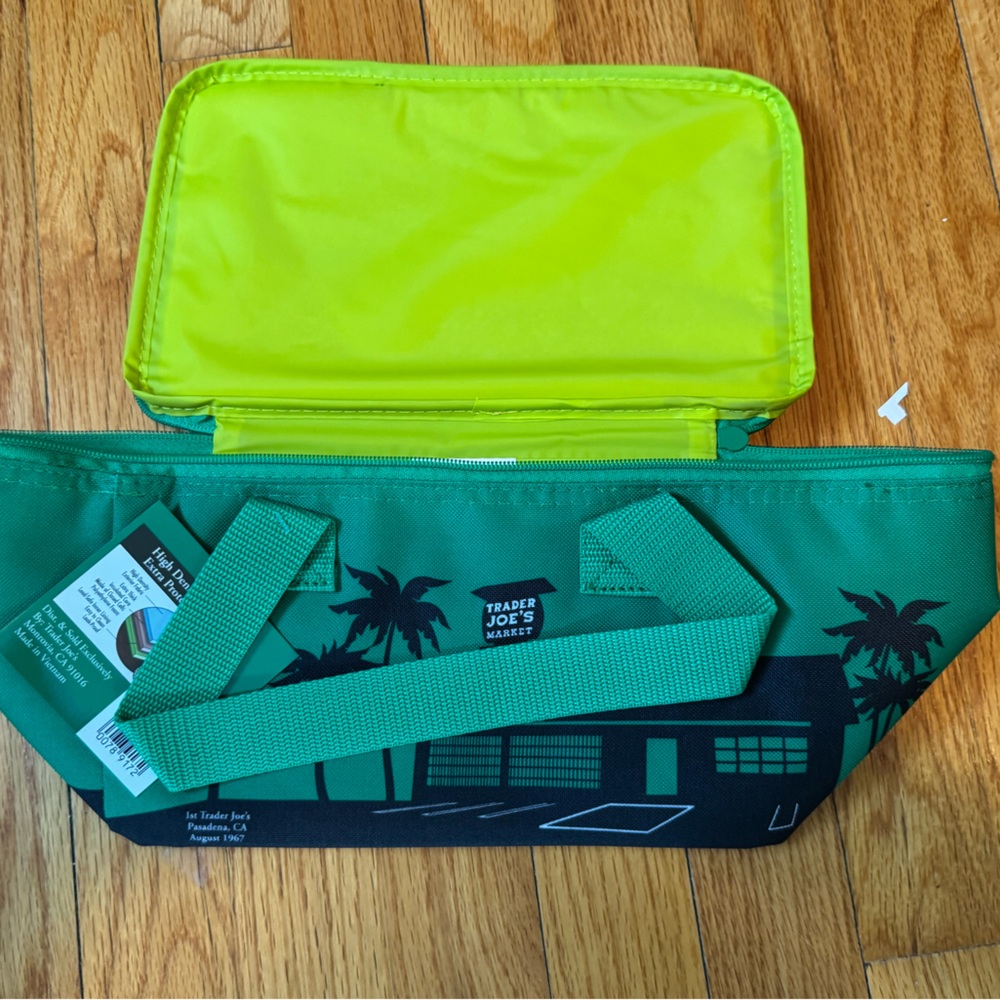 Green Trader Joe’s mini cooler - NWT!!